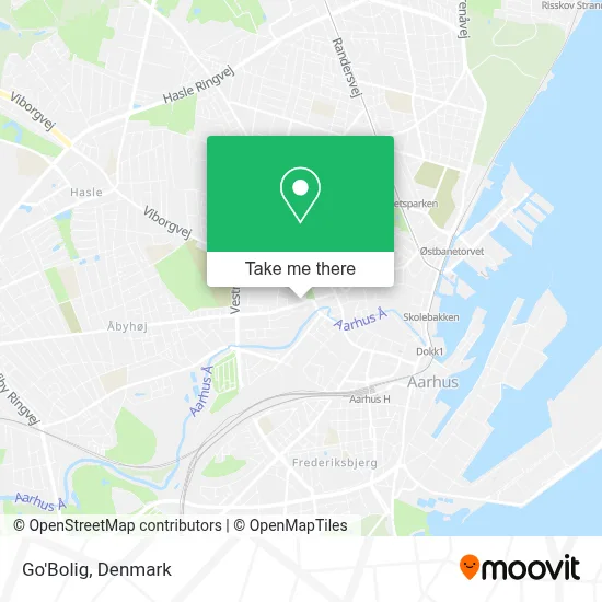 Go'Bolig map