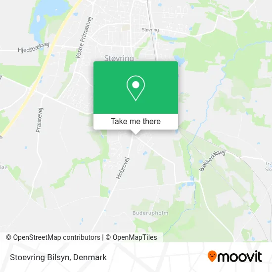Stoevring Bilsyn map