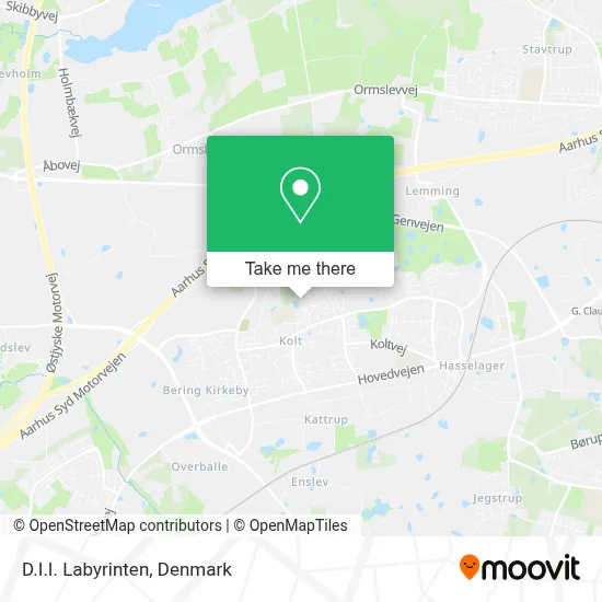 D.I.I. Labyrinten map