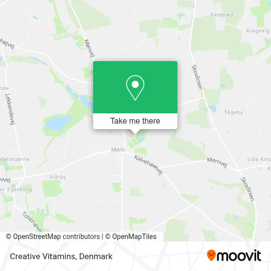 Creative Vitamins map