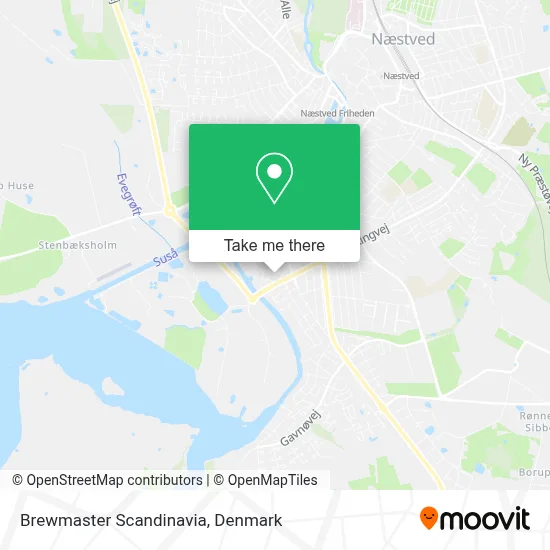 Brewmaster Scandinavia map