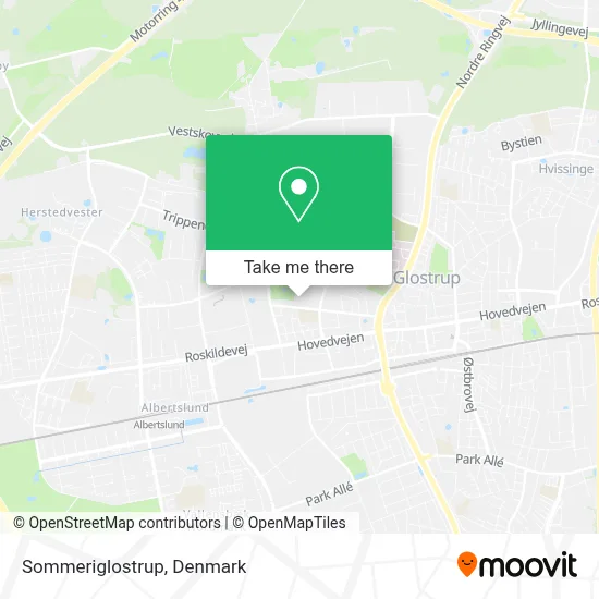 Sommeriglostrup map