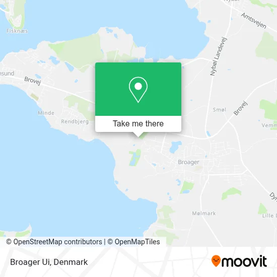 Broager Ui map