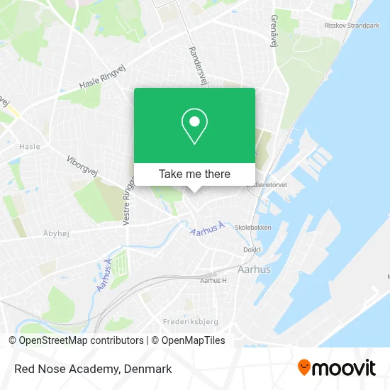 Red Nose Academy map