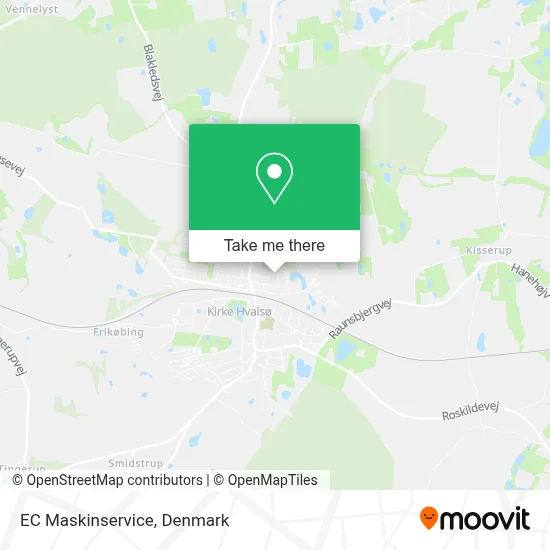EC Maskinservice map
