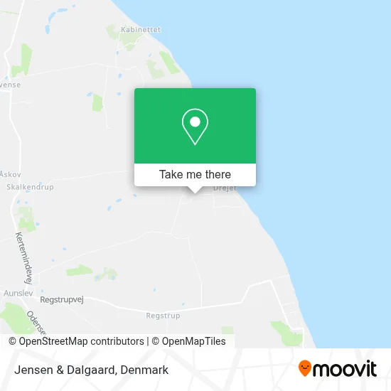 Jensen & Dalgaard map