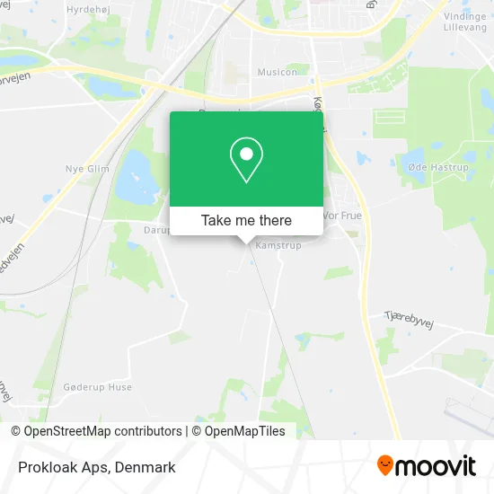 Prokloak Aps map