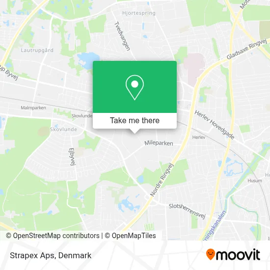Strapex Aps map