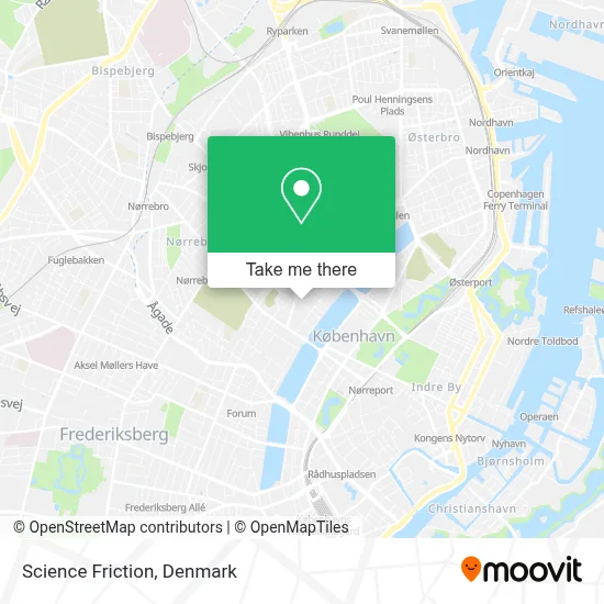 Science Friction map