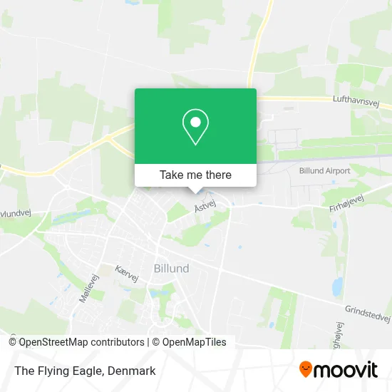 The Flying Eagle map