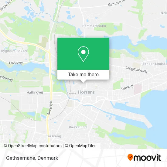 Getsemane map