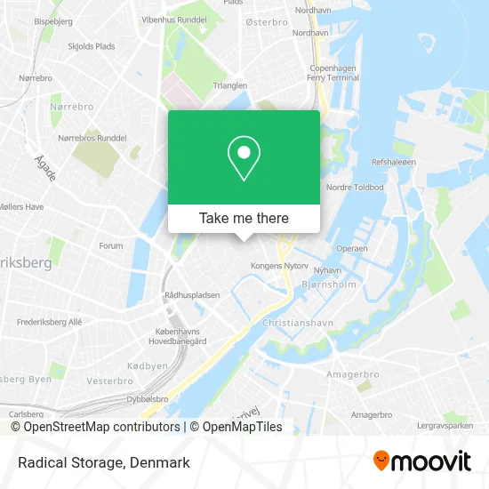 Radical Storage map