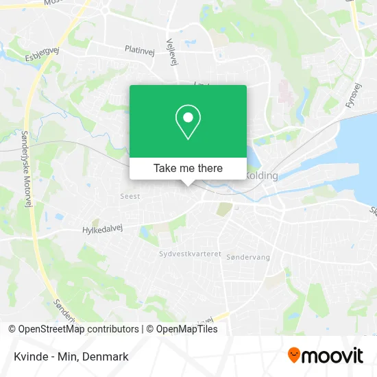 Kvinde - Min map