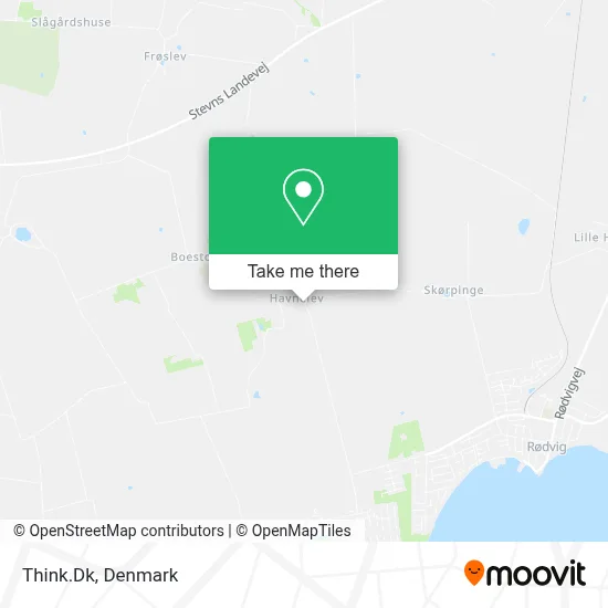 Think.Dk map