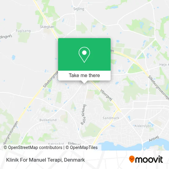 Klinik For Manuel Terapi map
