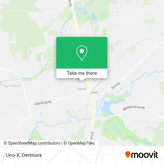 Uno-X map