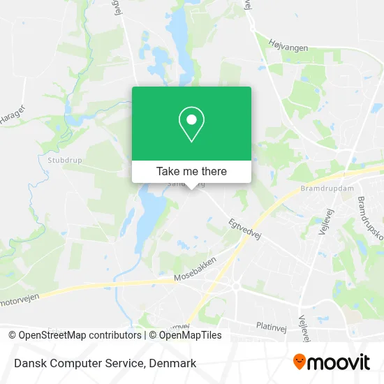 Dansk Computer Service map