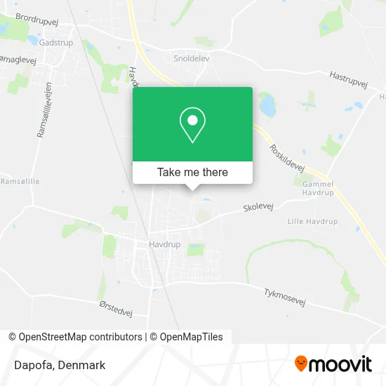 Dapofa map