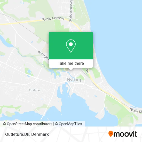 Outleture.Dk map