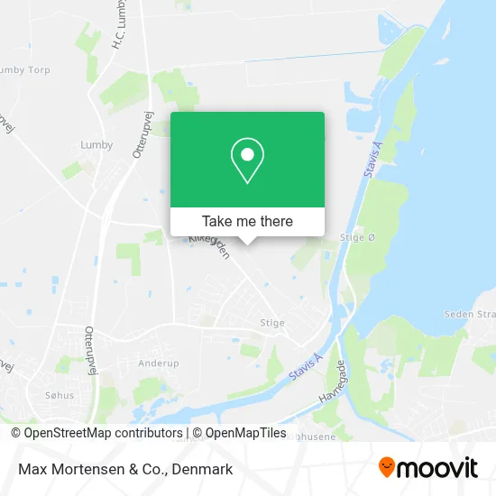 Max Mortensen & Co. map