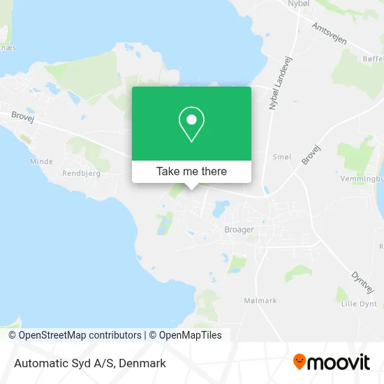 Automatic Syd A/S map