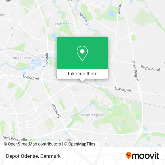 Depot Odense map