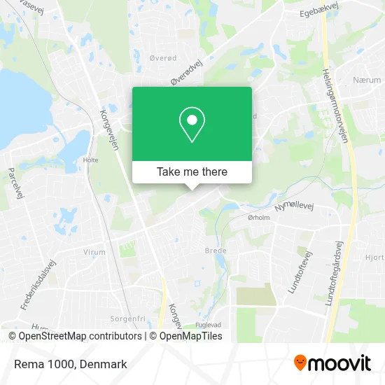 Rema 1000 map