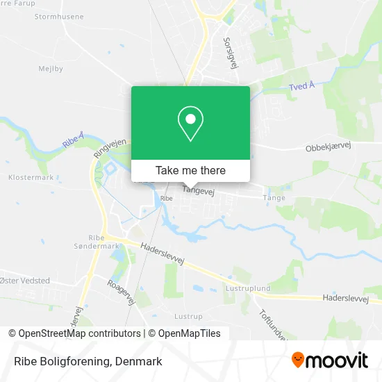 Ribe Boligforening map