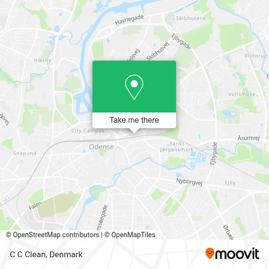 C C Clean map