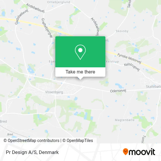 Pr Design A/S map