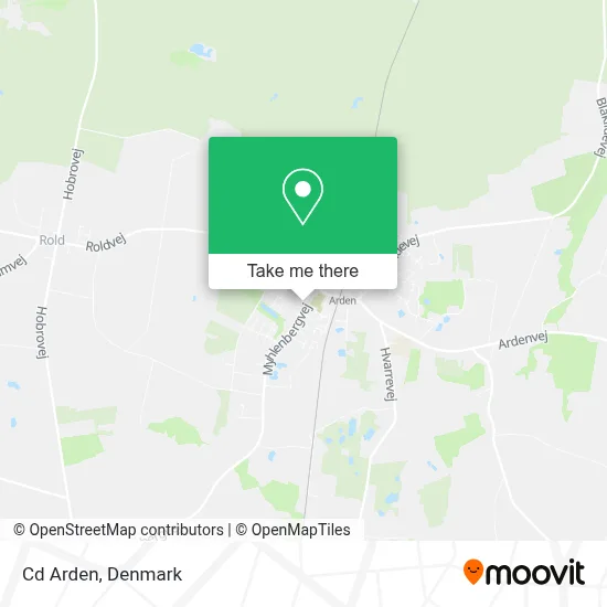 Cd Arden map