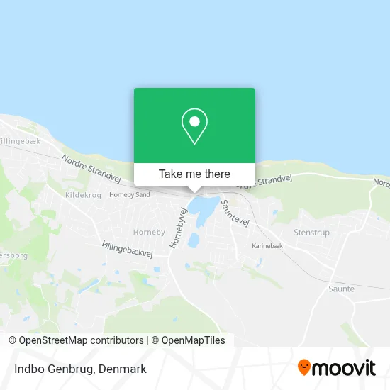 Indbo Genbrug map