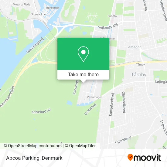 Apcoa Parking map
