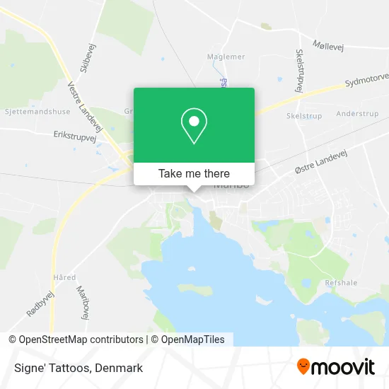 Signe' Tattoos map