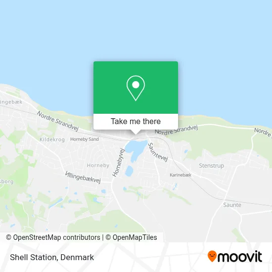 Shell Station map