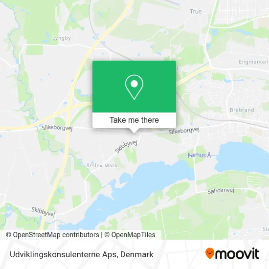 Udviklingskonsulenterne Aps map