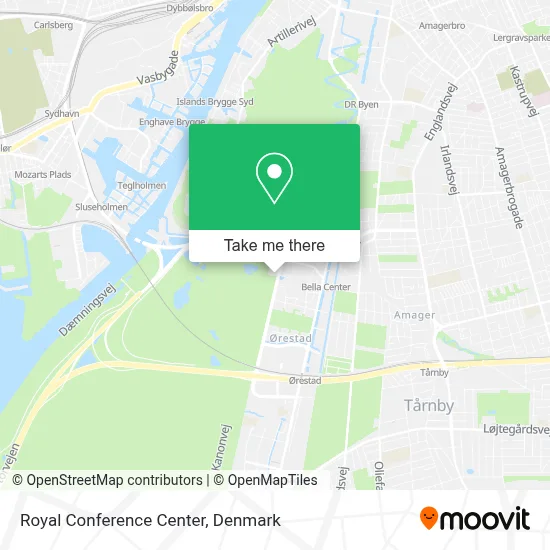 Royal Conference Center map