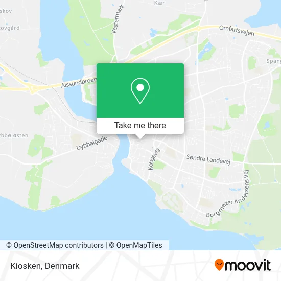 Kiosken map