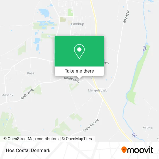 Hos Costa map