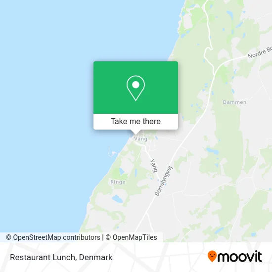 Restaurant Lunch map