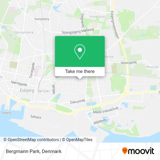 Bergmann Park map