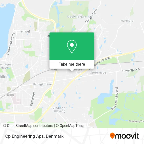 Cp Engineering Aps map