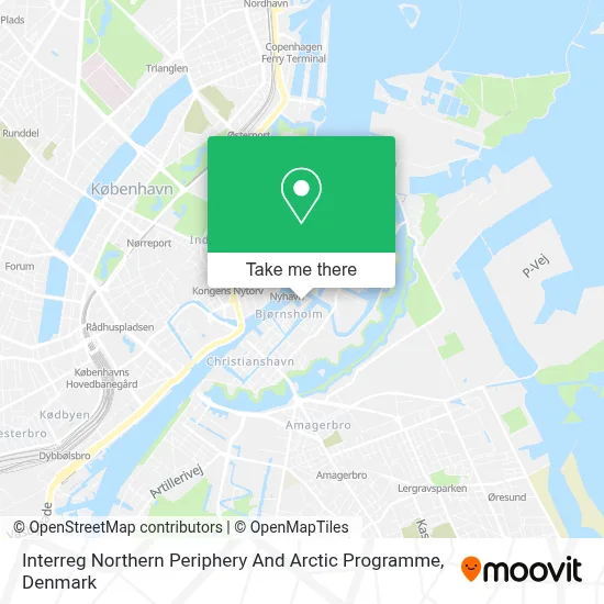 Interreg Northern Periphery And Arctic Programme map