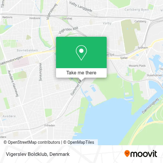 Vigerslev Boldklub map