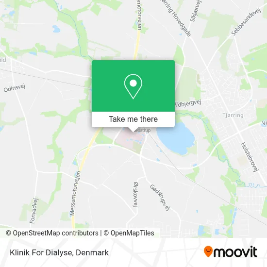 Klinik For Dialyse map