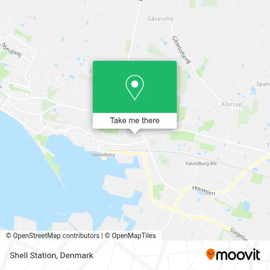 Shell Station map