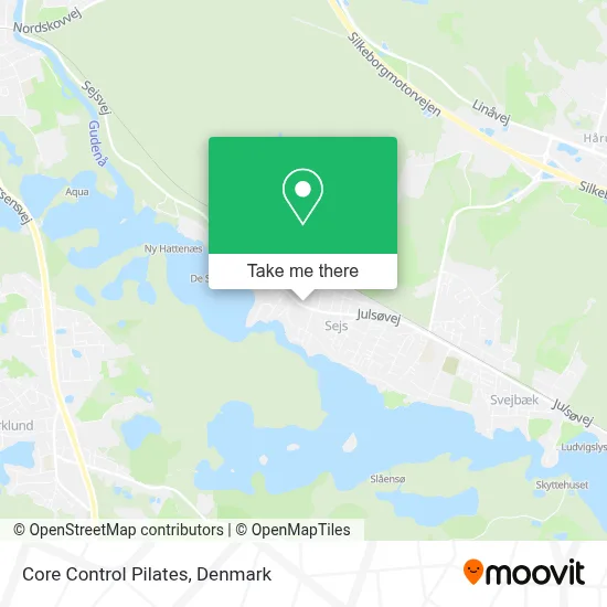 Core Control Pilates map