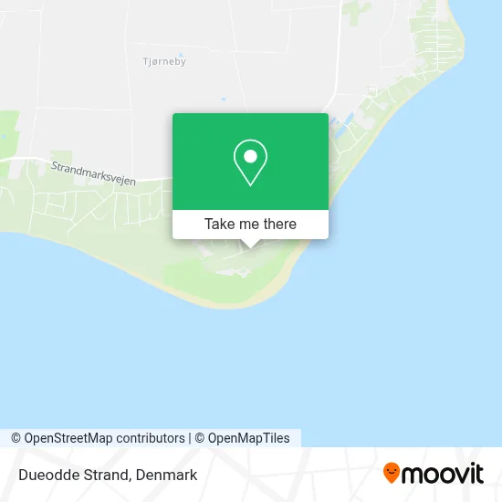 Dueodde Strand map