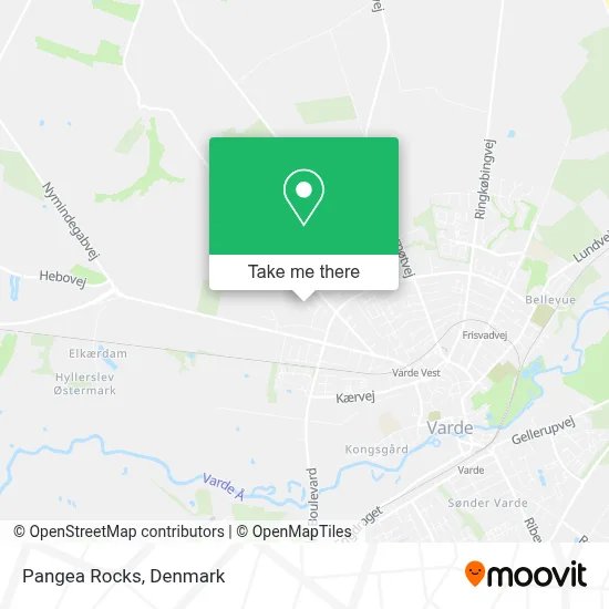 Pangea Rocks map