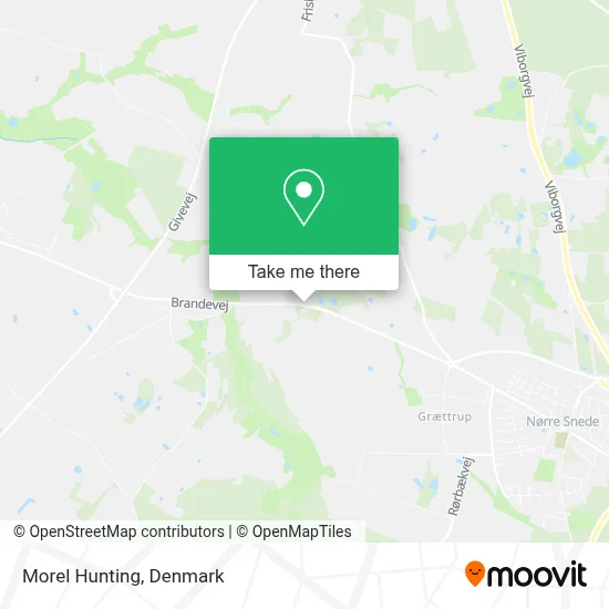 Morel Hunting map